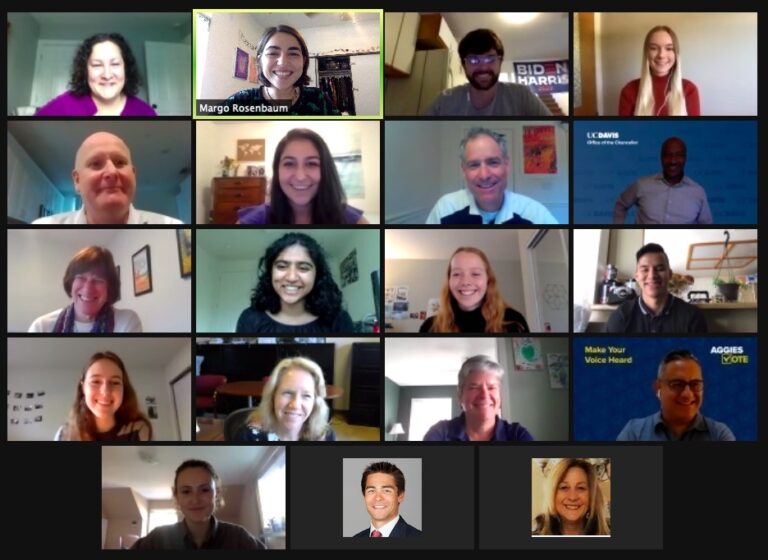 The Editorial Board meets with Chancellor May, UC Davis administrators