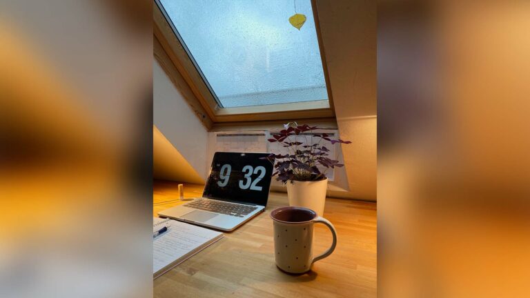 Students learn remotely from different locations