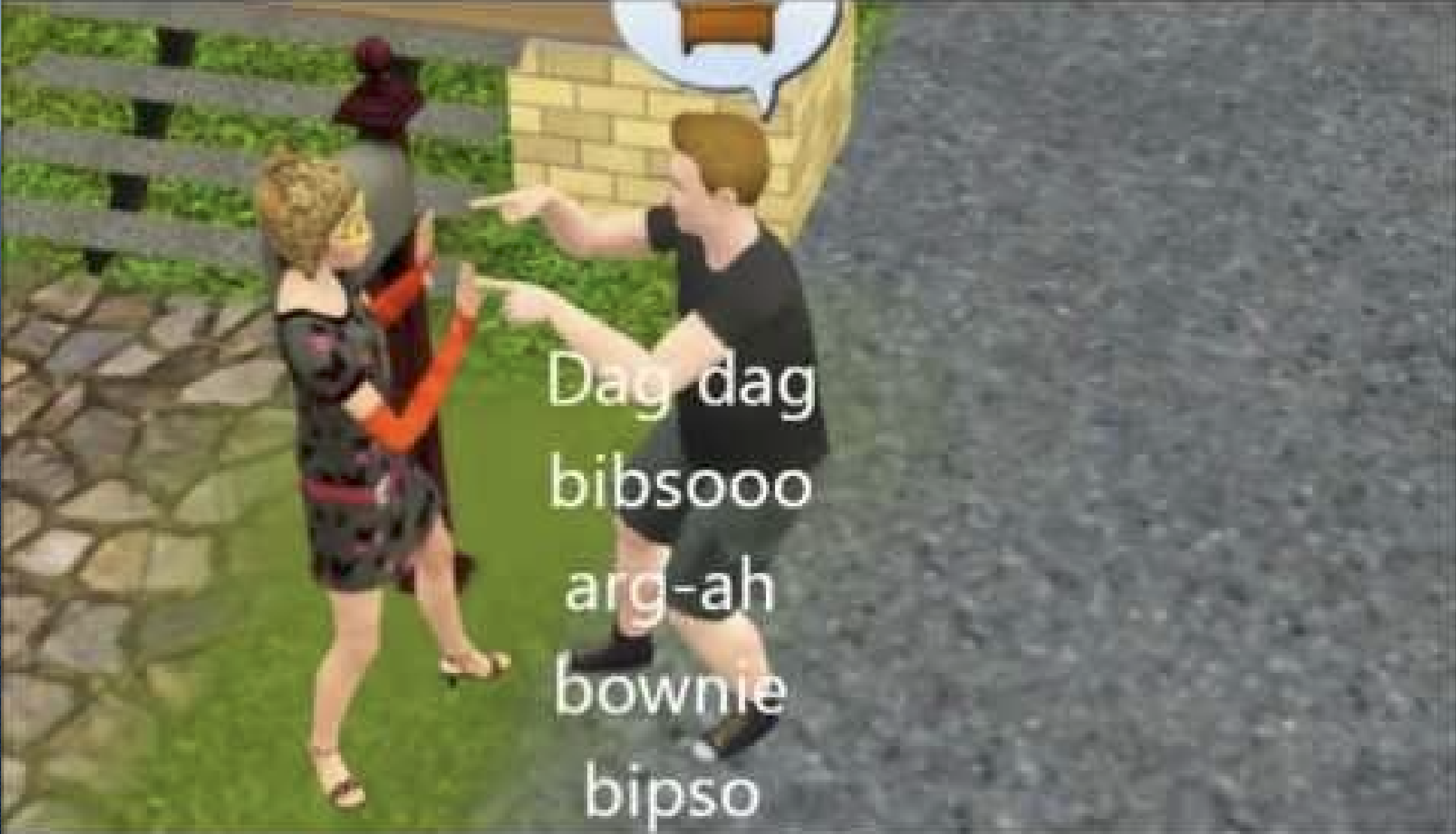 Basic sims language words (Simlish)