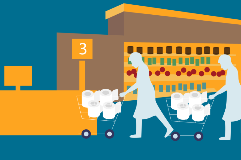 The toilet paper panic, a recap