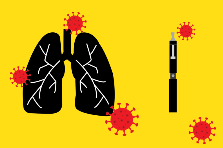 COVID-19 and illnesses from vaping products present similar symptoms