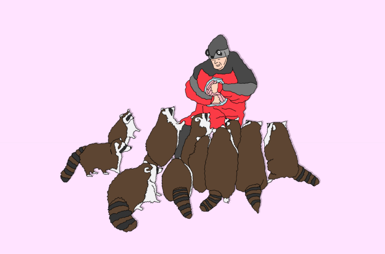 COMMENTARY: We love the Raccoon Man