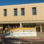 The Welcome Center at UC Davis. (Quinn Spooner / Aggie)