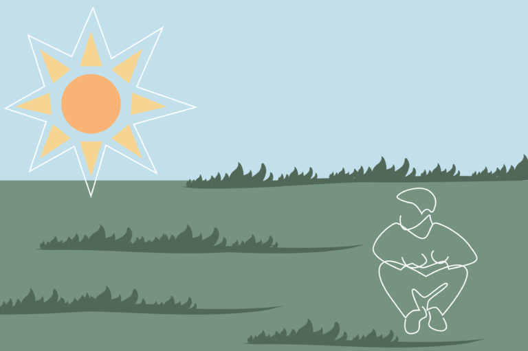 An ode to sitting in the grass under the sun