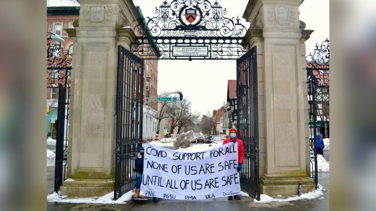 Princeton protesters demand COVID-19 model similar to UC Davis