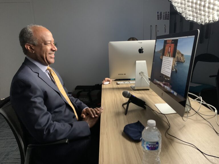 Chancellor Gary May hosts new monthly talk show