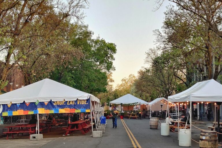 City of Davis makes open-air tents in downtown Davis safer