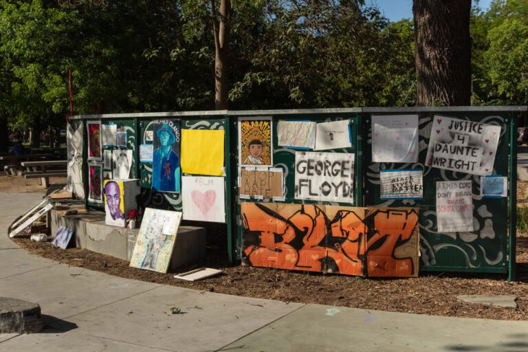 Vandals remove Black Lives Matter artwork from Central Park Solidarity Space