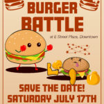 Burger Battle Flyer