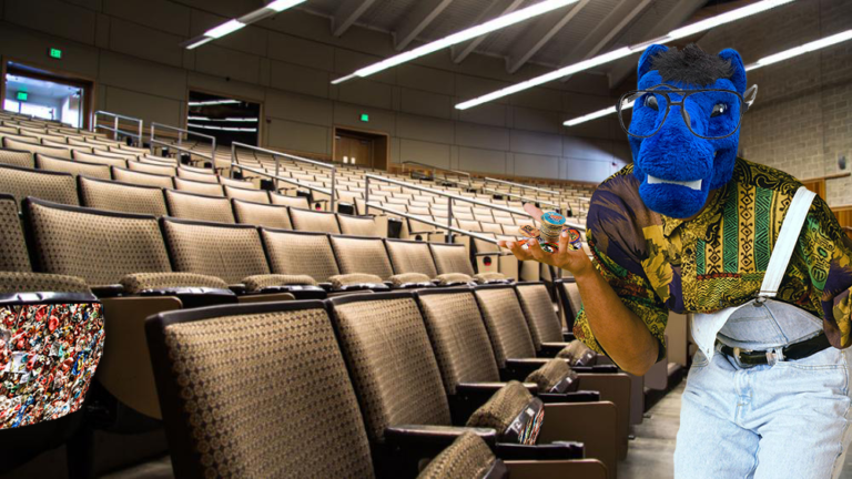 Humor: After years of disrespect, UC Davis archaeologist uncovers untold treasures fossilized in gum underneath desks all over campus