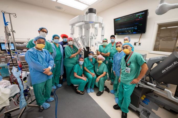 Dr. Kiaii performs Northern California's first robotic-assisted mitral valve repair heart surgery.