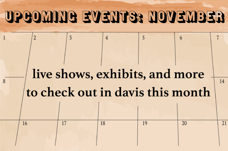 Upcoming events in Davis