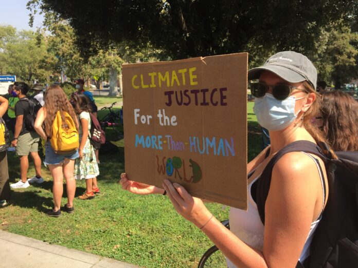 Fossil Free UCD Climate March on 9/24.
