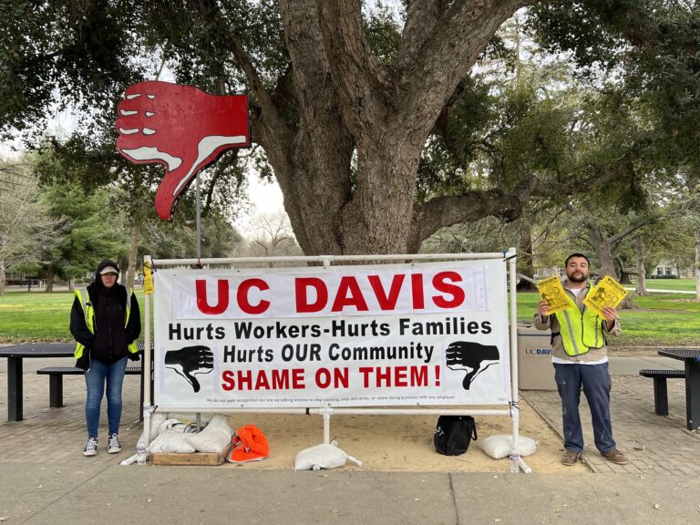 Fair labor concerns for UC Davis construction projects prompts protests