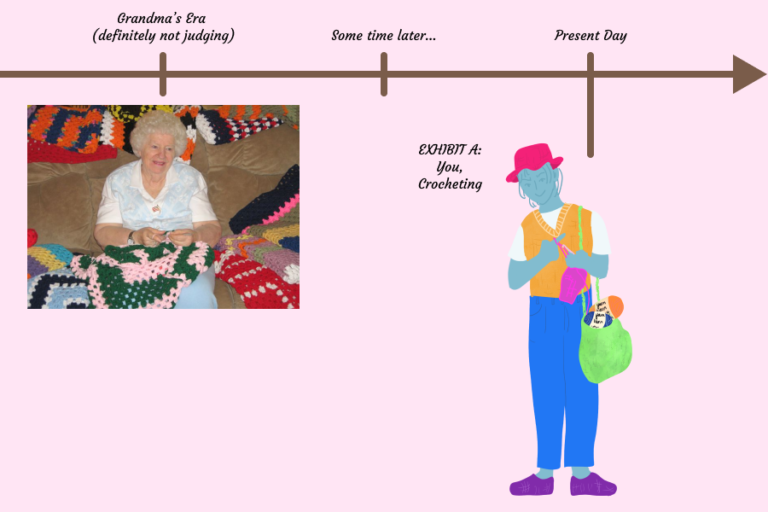 Commentary: Crochet’s evolving relationship to femininity