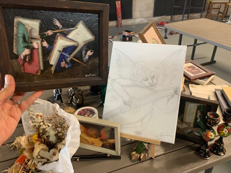 Visiting assistant professor of Russian promotes art over violence concerning war in Ukraine