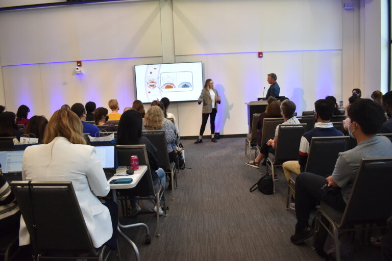 Graduate students present research projects at the UC Davis Grad Slam Semi-Finals