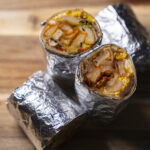 Breakfast burritos from Ali Baba. (Photo by Justin Han / Aggie)