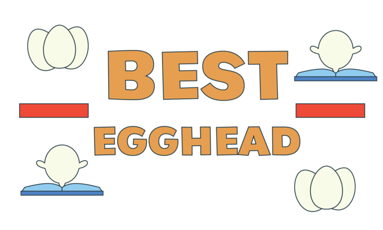 Best Egghead: Bookhead