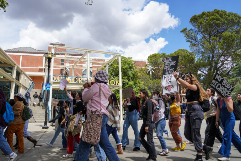 UC Davis students rally for abortion rights in response to Supreme Court draft opinion