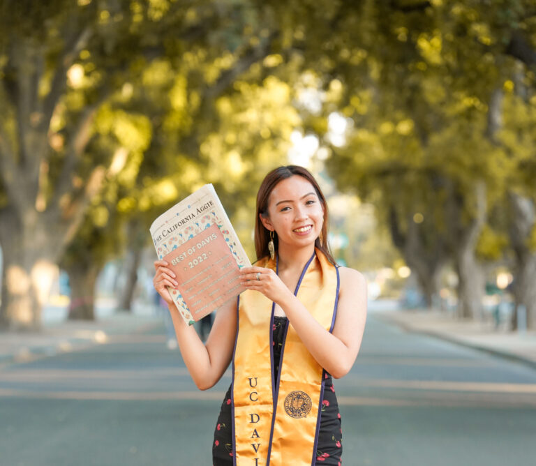 From childhood bookworm to UC Davis English alumna