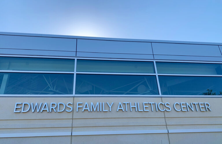 Edwards Family Athletics Center dedication ceremony takes place on Sept. 24