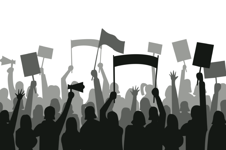 Students hold protest joining in push for women’s rights in Iran, Afghanistan