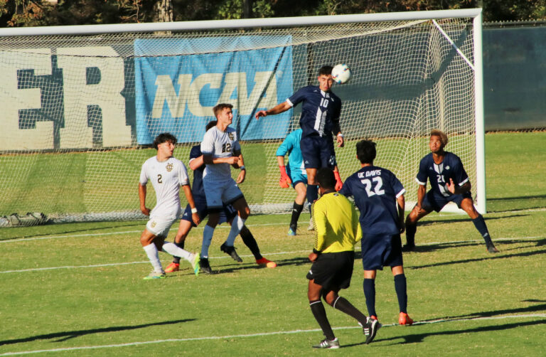 UC Davis men’s soccer team gets first home conference game win against UC Irvine
