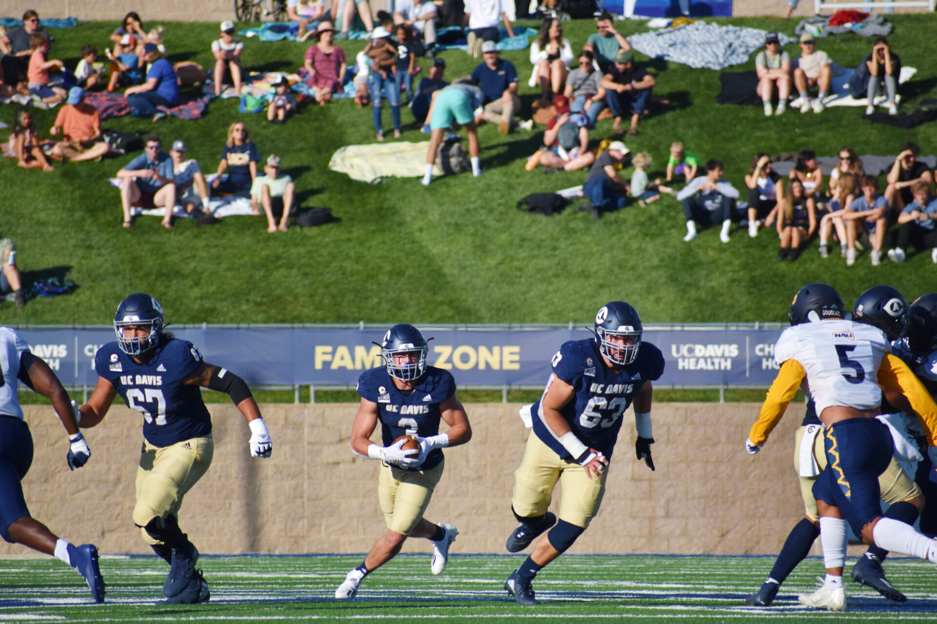 UC Davis ices Northern Arizona on night The Aggie