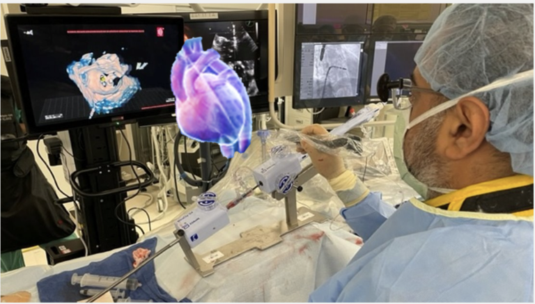 UC Davis Health cardiologists incorporate new 4D holographic software alongside surgery