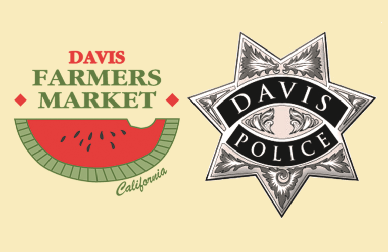 Natalie Corona Committee holds tabling event at Davis Farmers Market