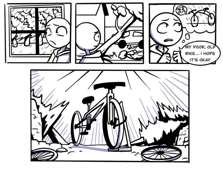 When your bike is stronger than you