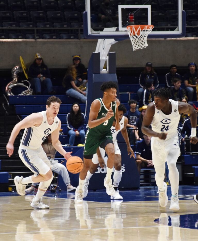 The Aggies fall to the Highlanders in Men’s Big West Conference tournament