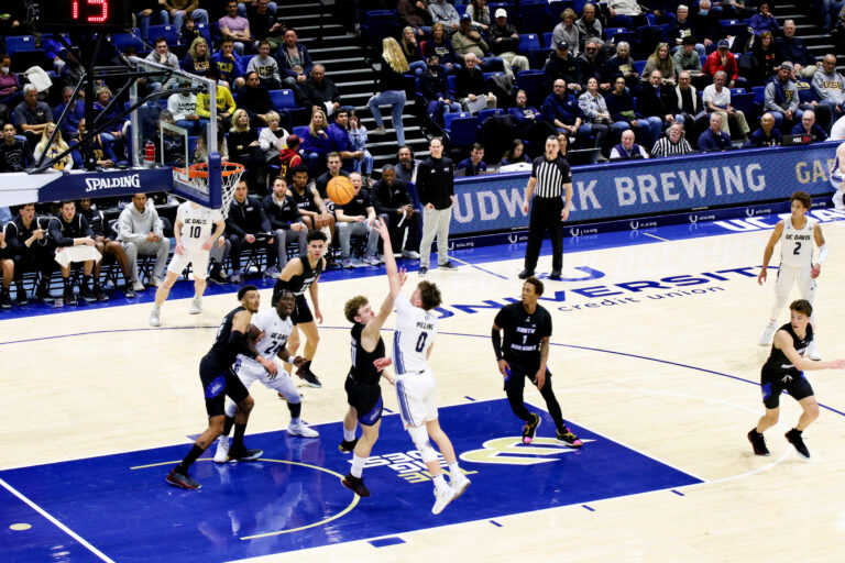 The Aggies suffer tough last-minute loss against the Gauchos in conference play