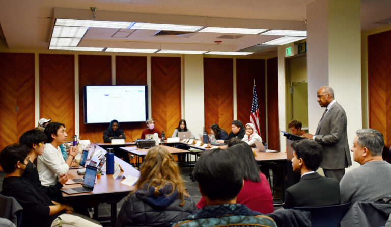 Chancellor answers questions on housing, return of Turning Point USA at Feb. 28 special session of the Senate