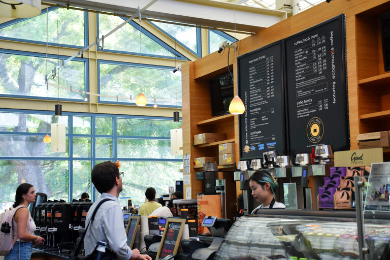 Students and Coffee House staff share favorite drinks