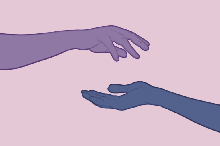 Stop talking, start helping