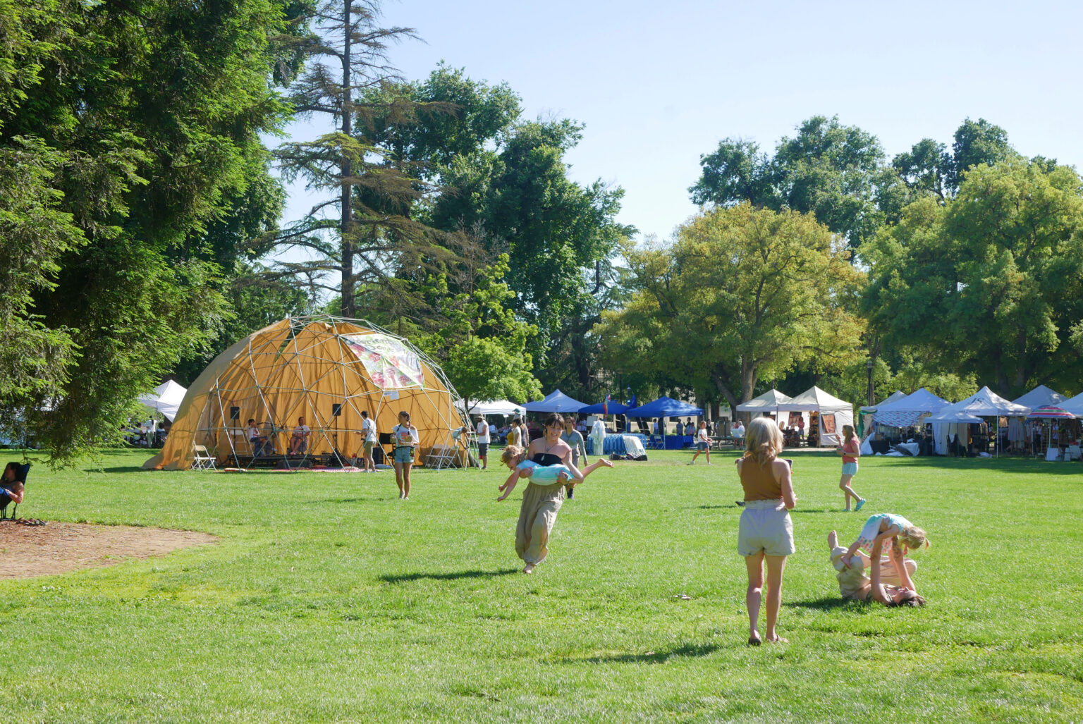 Sold Out to Love This year’s Whole Earth Festival highlighted art and