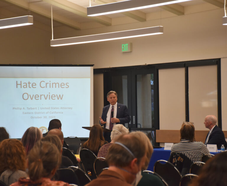 Department of Justice presents de-escalation forum in response to recent events in Davis