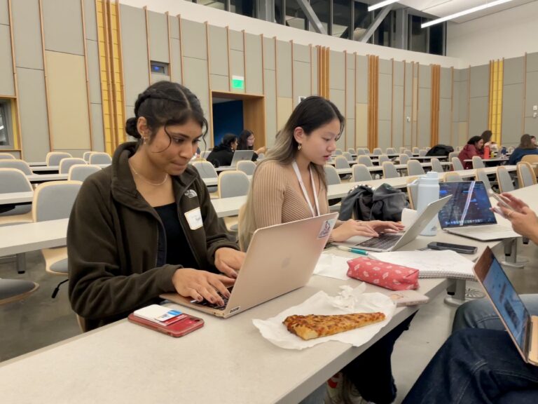 Networking, hands-on coding experience and free pizza all highlights of female-centric HerHacks event