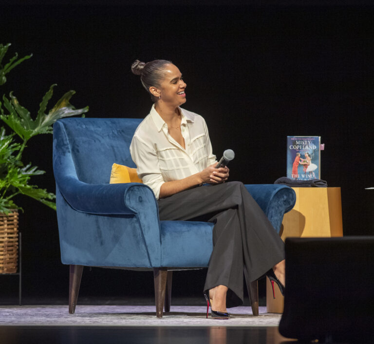 Ballerina Misty Copeland speaks at UC Davis Women & Philanthropy event