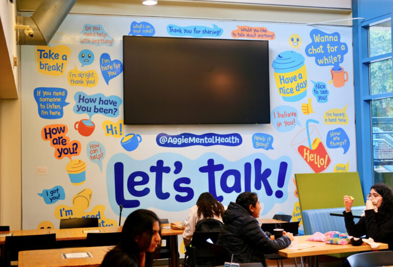 New mural centered around mental health installed in the CoHo