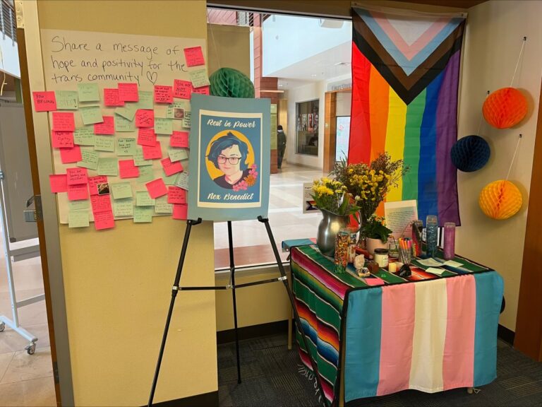 UC Davis LGBTQIA+ Resource Center hosts vigil for Nex Benedict on Feb. 29