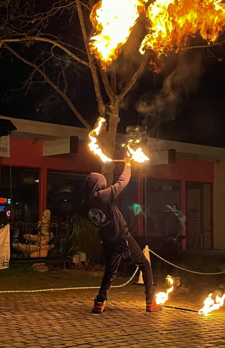 Fire University arrives at E Street Plaza