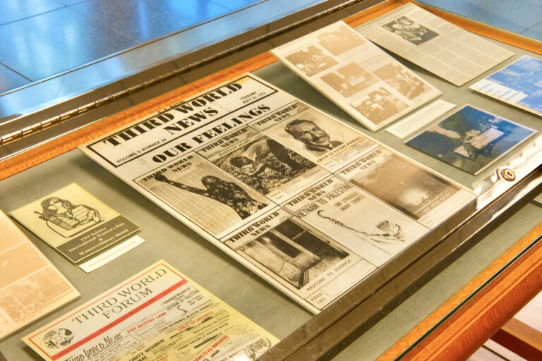 Peter J. Shields Library showcases ‘Third World Forum’ exhibition