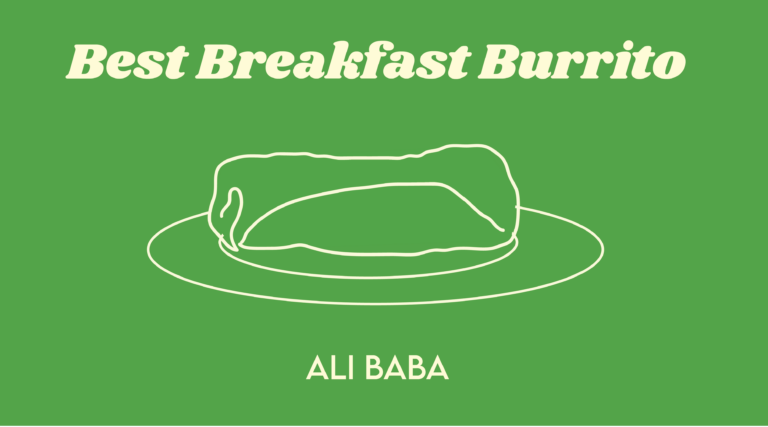 Best burrito: Ali Baba