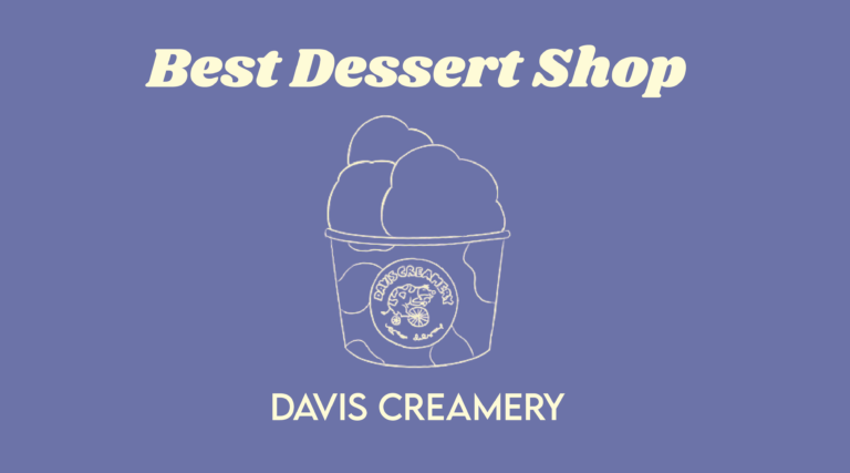 Best dessert shop: Davis Creamery