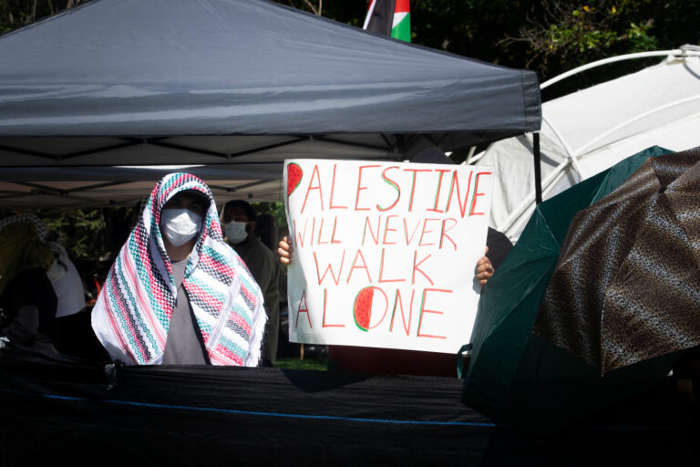 UC Davis students share support for pro-Palestinian encampments