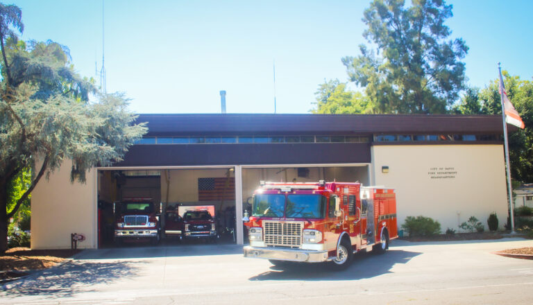 Davis Fire Department swears in four new firefighter trainees