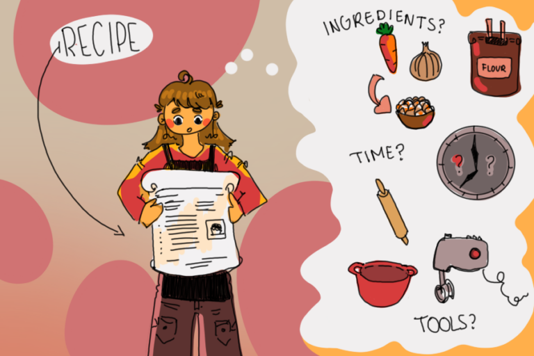 How to be a successful recipe reader